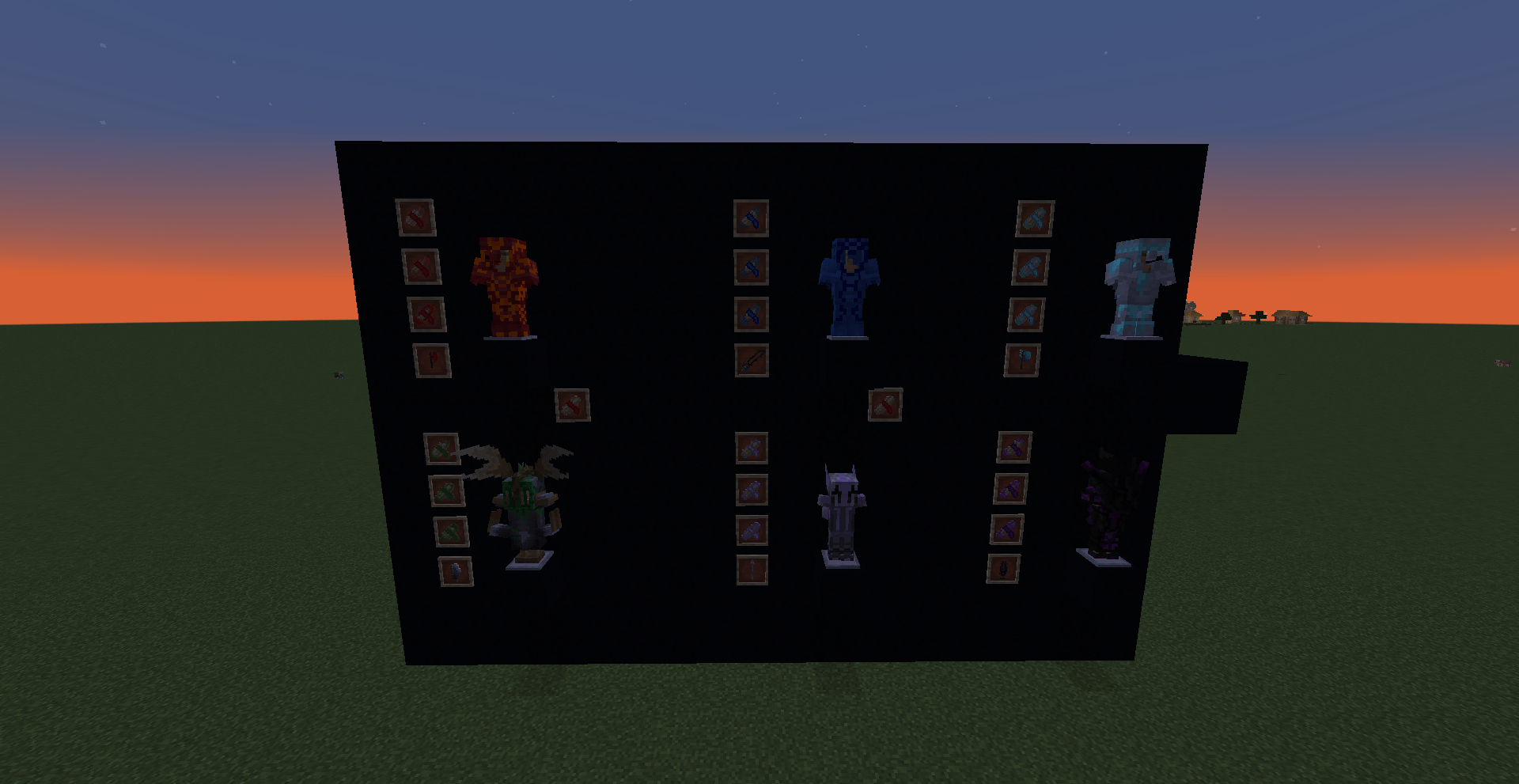 New ores and weapons